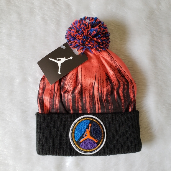 Jordan Other - Air Jordan 8 VIII Retro Bred Infrared Beanie Hat